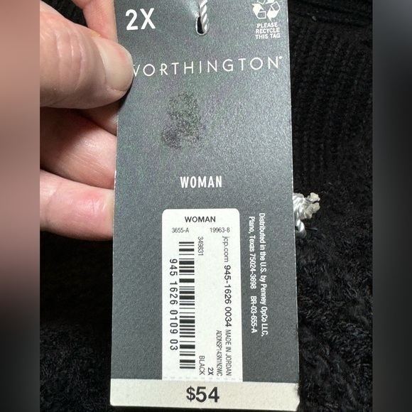 Worthington Mock Neck Sweater Size 2 X - Picture 6 of 6